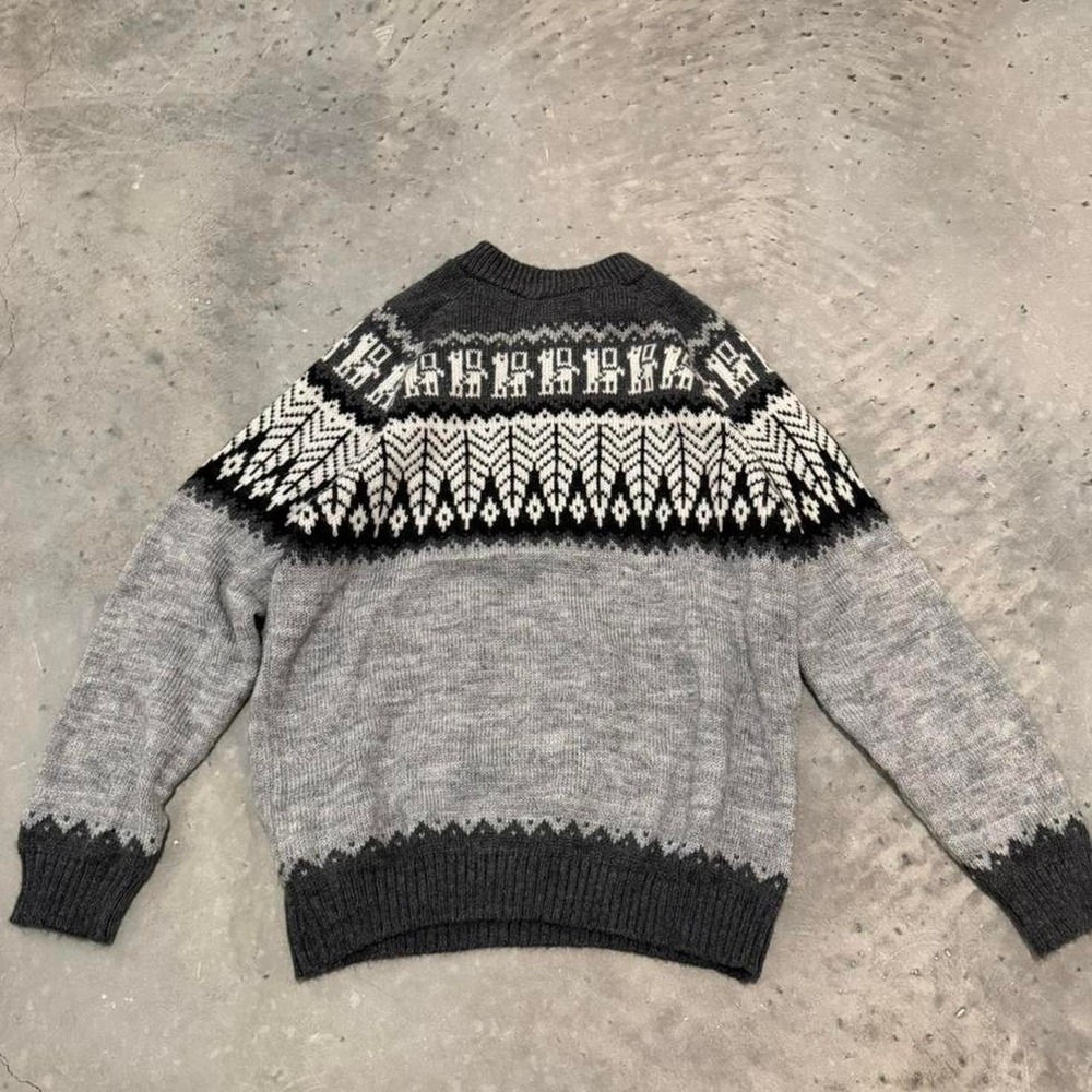 Vintage Knit Alpaca Sweater
